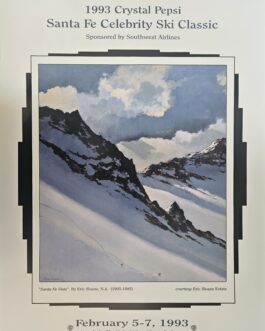Rare 1993 Eric Sloane Ski Poster